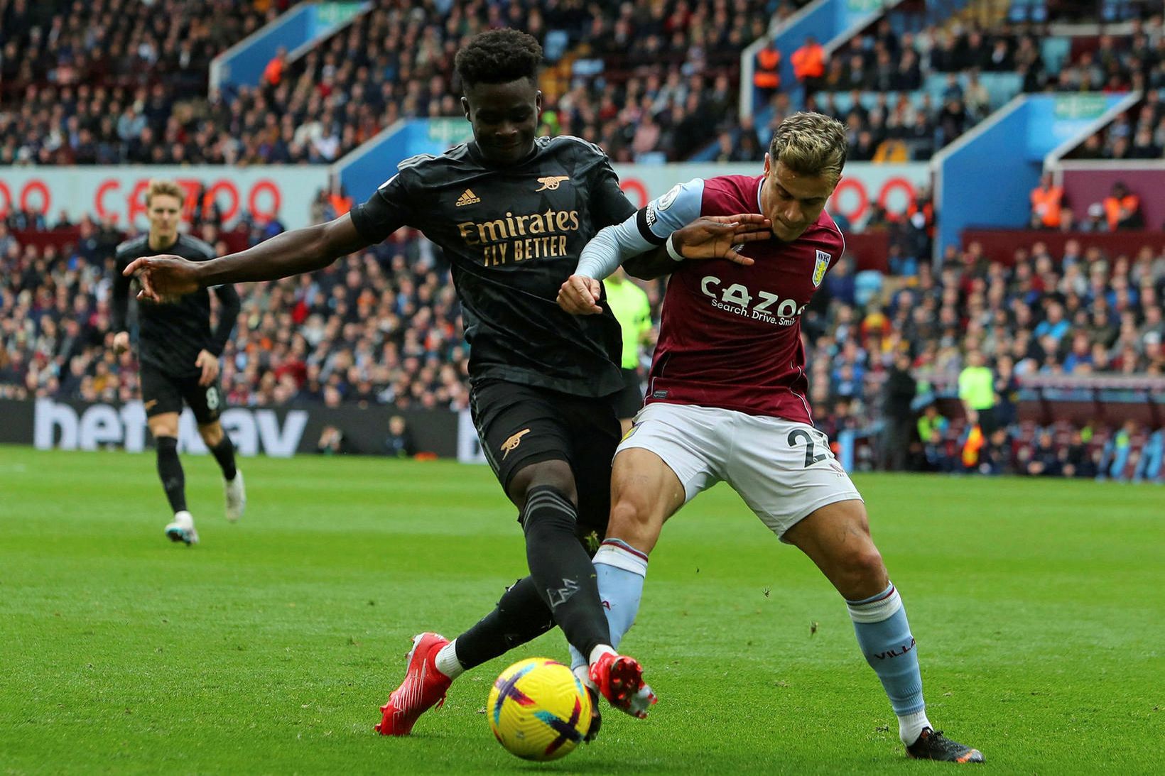 Bukayo Saka verður hjá Arsenal næstu árin.