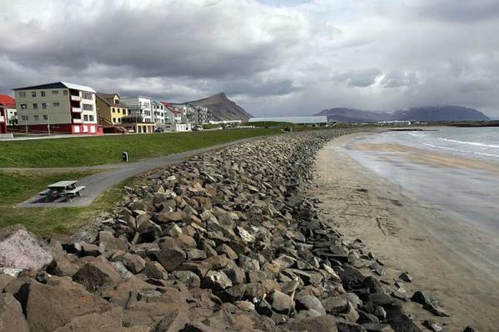 Frá Akranesi. Formaður Verkalýðsfélagsin ssegir mánaðmótin blóðug fyrir verkafólk, iðnaðarmenn …