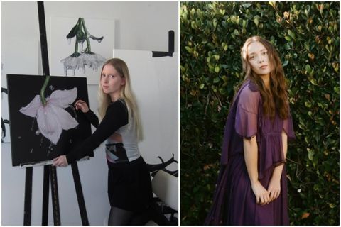 Helena Margrét Jónsdóttir og Laufey Lín Jóndóttir prýða síður nýjasta tölublaðs Vouge Skandinavia.