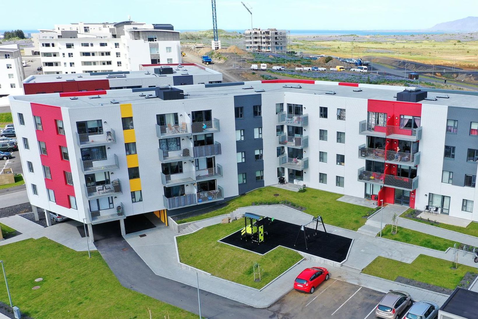 Hús Bjargs við Urðarbrunn í Reykjavík.