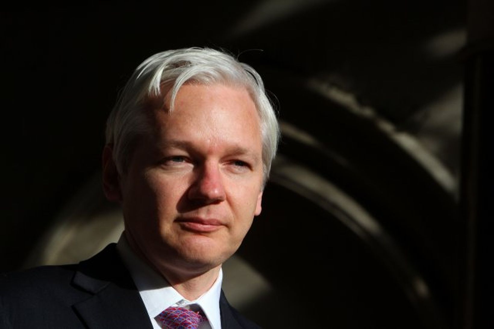 Wikileaks fagnar niðurstöðu héraðsdóms Reykjavíkur. Julian Assange stofnandi Wikileaks.