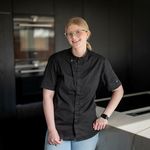 Guðrún á leið út að keppa fyrir Íslands hönd 