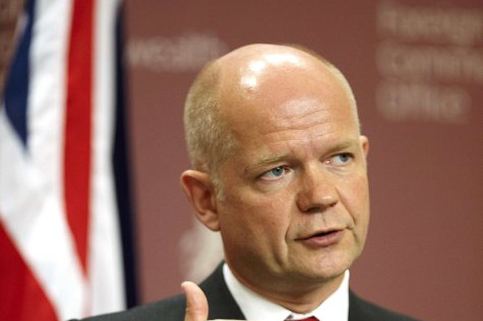 William Hague, utanríkisráðherra Bretlands.