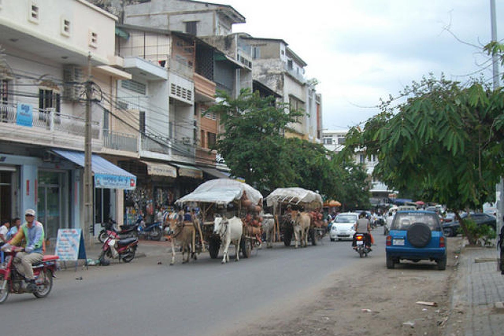 Frá Phnom Penh, höfuðborg Kambódíu