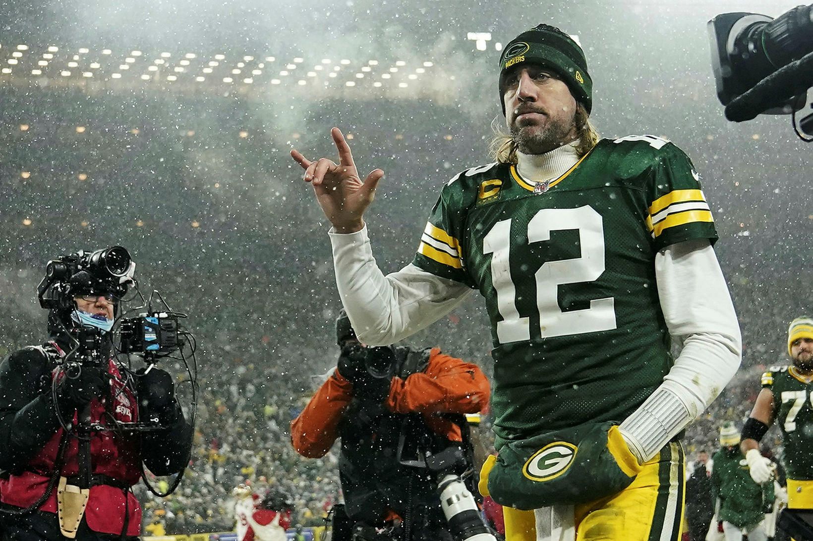 Aaron Rodgers.