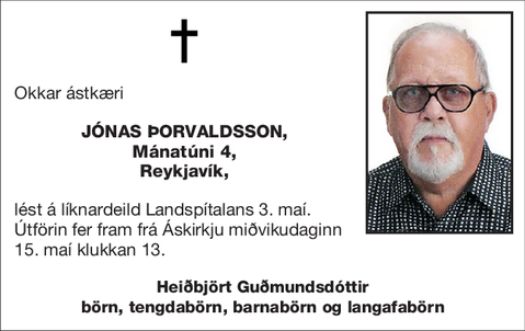 Jónas Þorvaldsson,