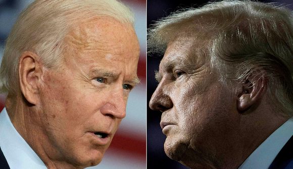Fyrstu kappræður Trumps og Bidens 