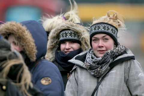 Definitely time to get those winter warmers out.
