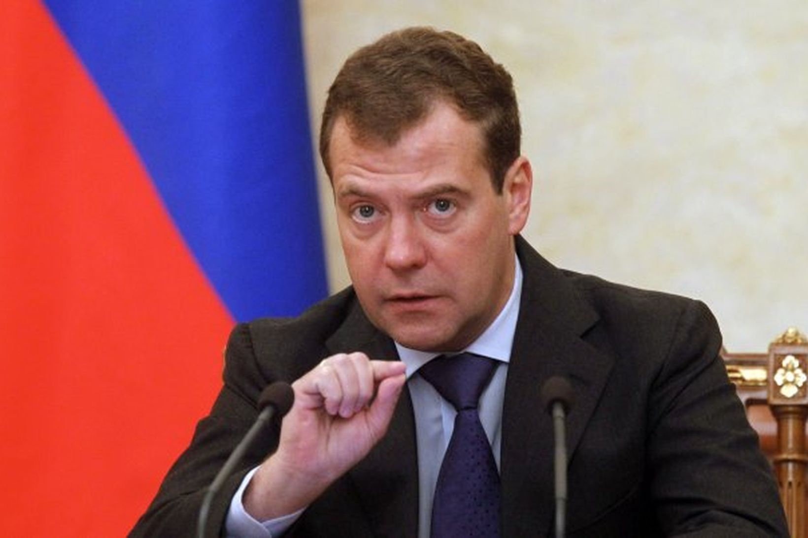 Dmitry Medvedev, forsætisráðherra Rússlands.