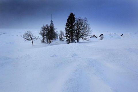 It's been snowing heavily in Iceland over the last couple of days.