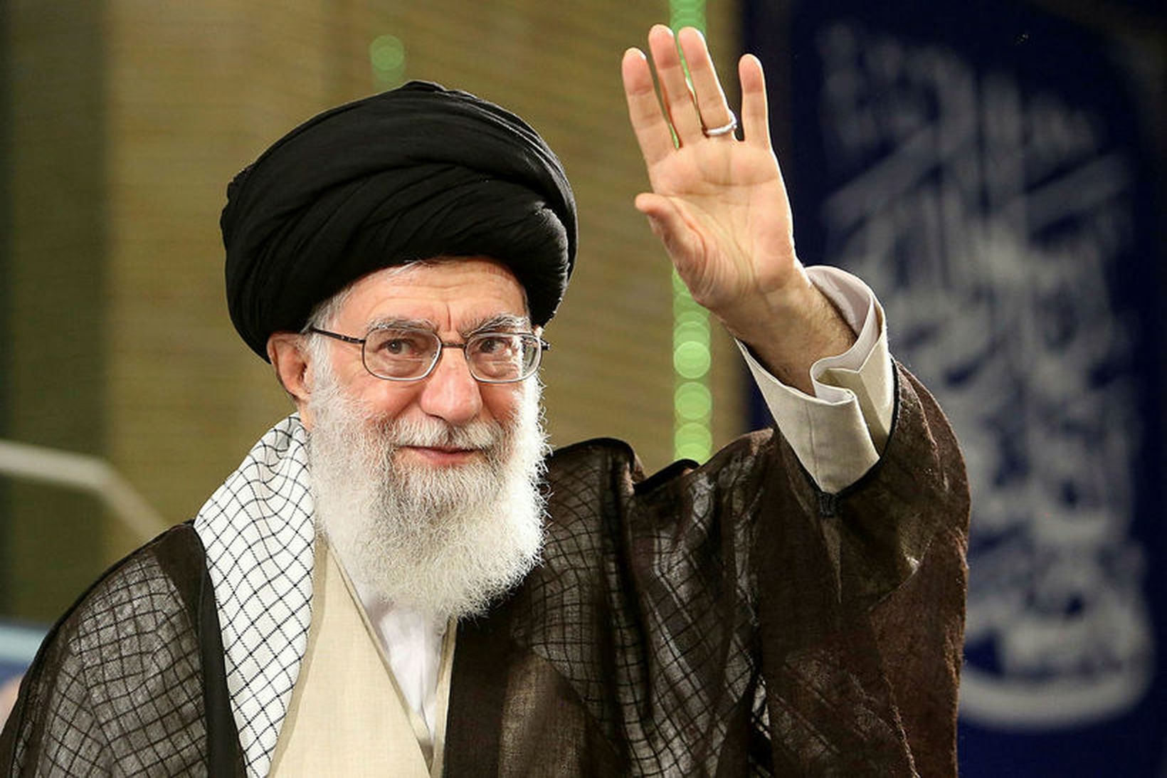 Ali Khamenei, erkiklerkur og æðsti ráðamaður Írans.