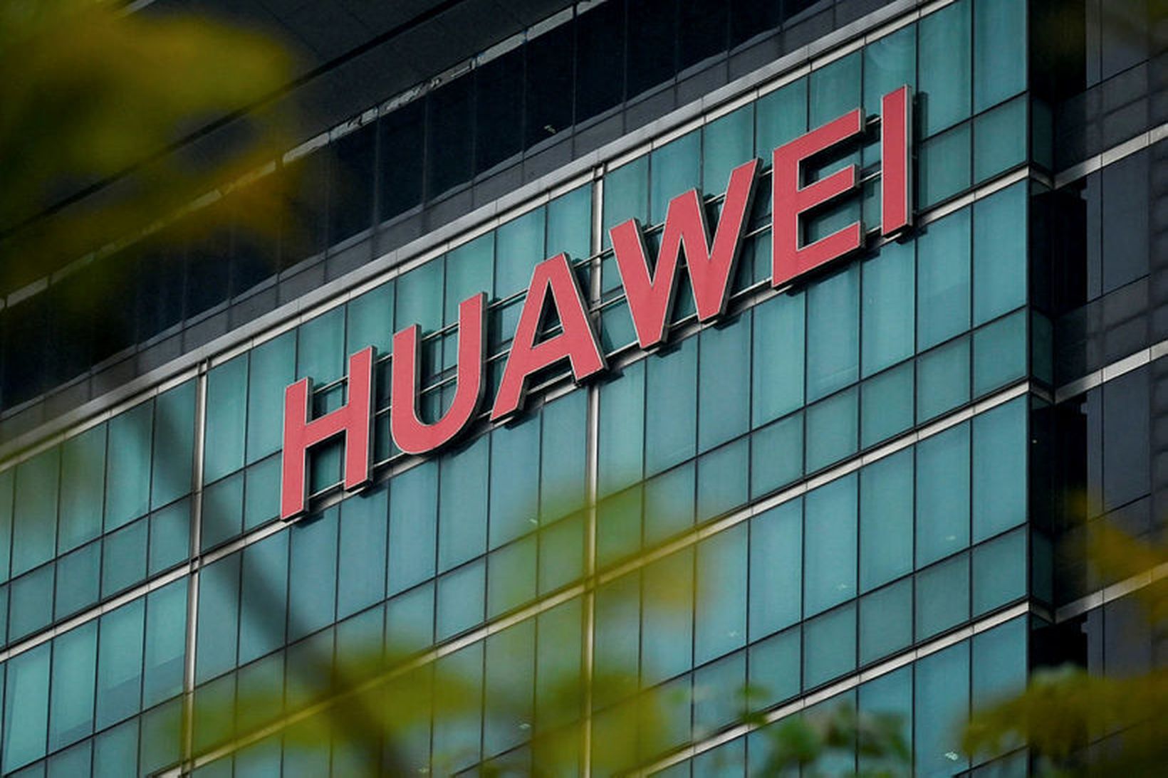 Höfuðstöðvar Huawei í Shenzhen í Kína.