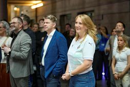 Bogi Nils Bogason forstjóri Icelandair og Lilja Björk Einarsdóttir bankastjóri Landsbankans.