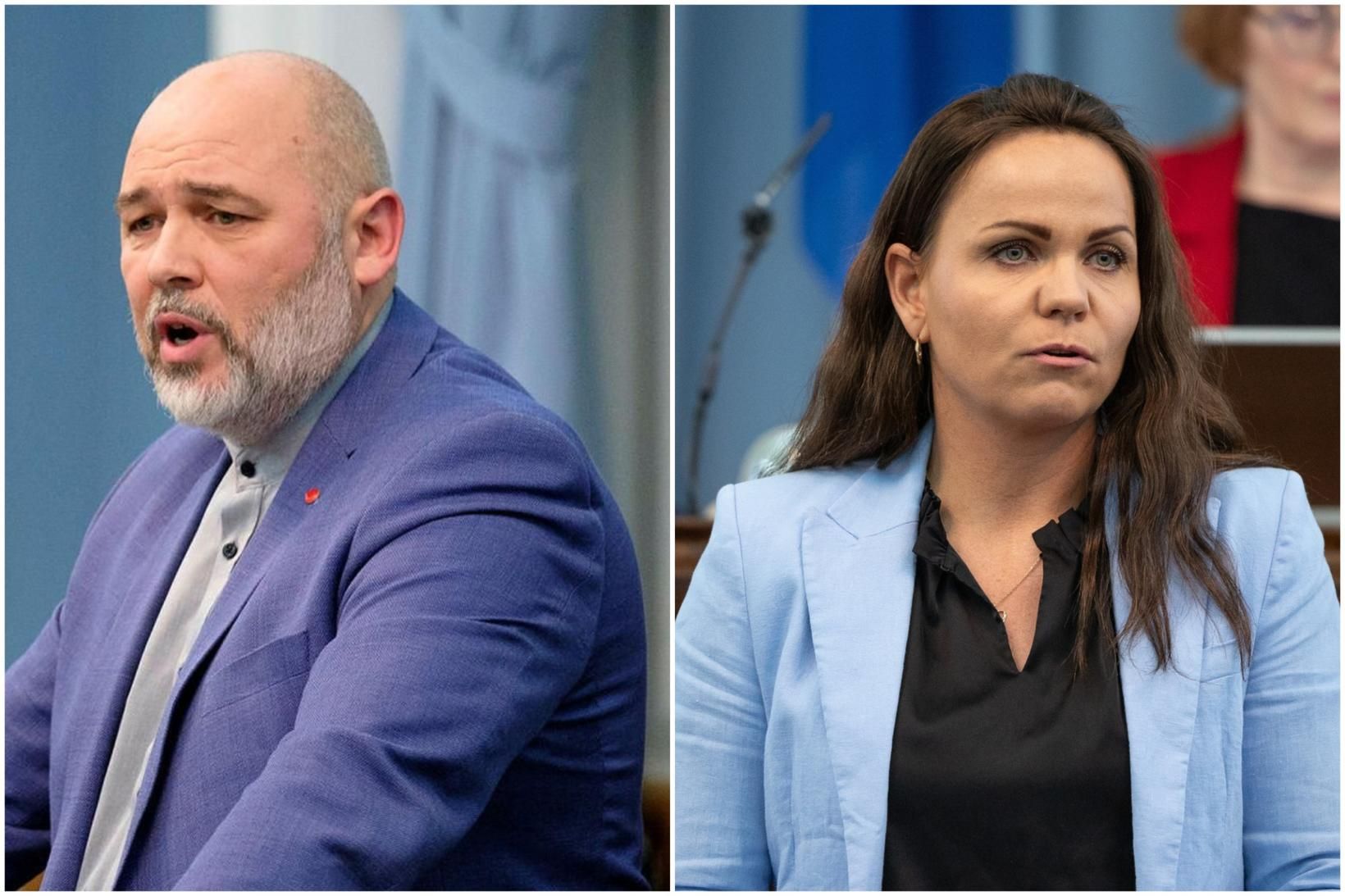 Logi Einarsson, menningar-, nýsköpunar- og háskóla­ráðherra og Ingibjörg Isaksen, þingmaður …