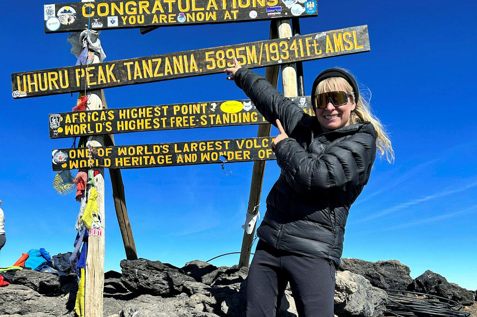 Björk gekk á Kilimanjaro og kom endurbætt til baka