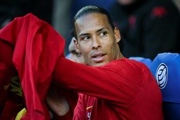 Virgil van Dijk, fyrirliði Liverpool.