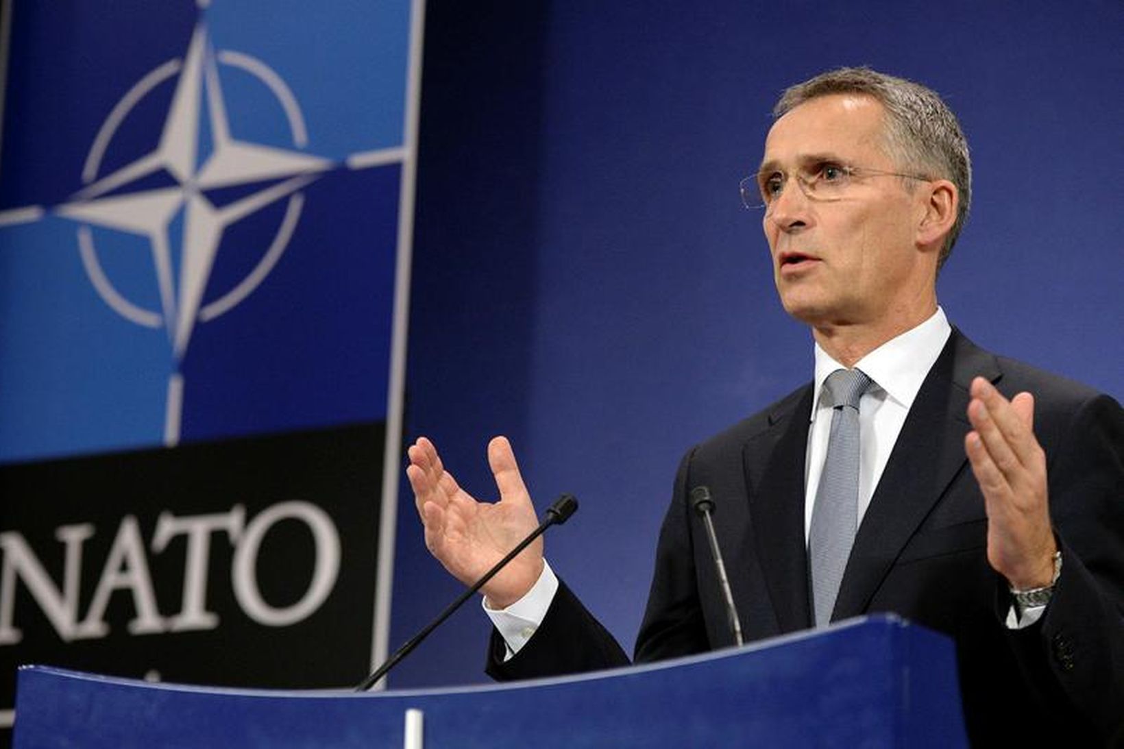 Jens Stoltenberg framkvæmdastjóri NATO.
