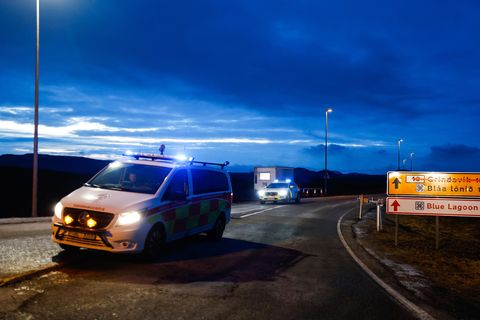 Grindavíkurvegur road has been opened for  residents, first responders and staff of Grindavík businesses.