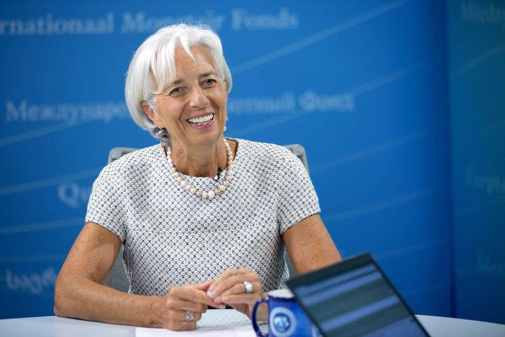 Christine Lagarde, framkvæmdastjóri Alþjóðagjaldeyrissjóðsins.