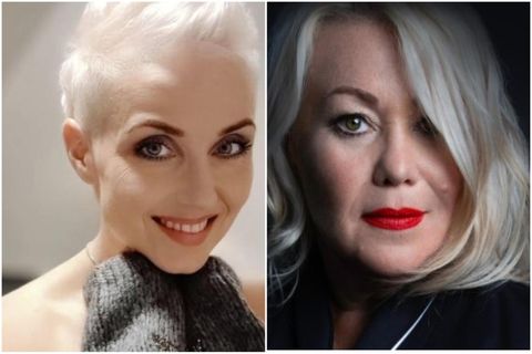 Þórdís Elva Þorvaldsdóttir og Jann Arden.