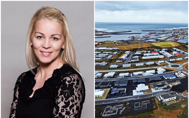 Kristín þekkir sögu bæjarins vel enda fædd og uppalin í Grindavík og starfað hjá bænum …