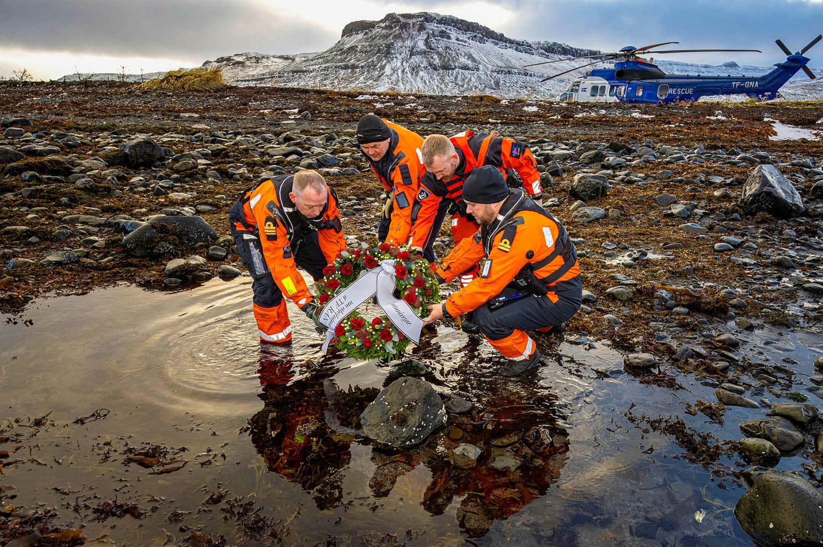 Skyndilega heyrðist ókennilegt hljóð
