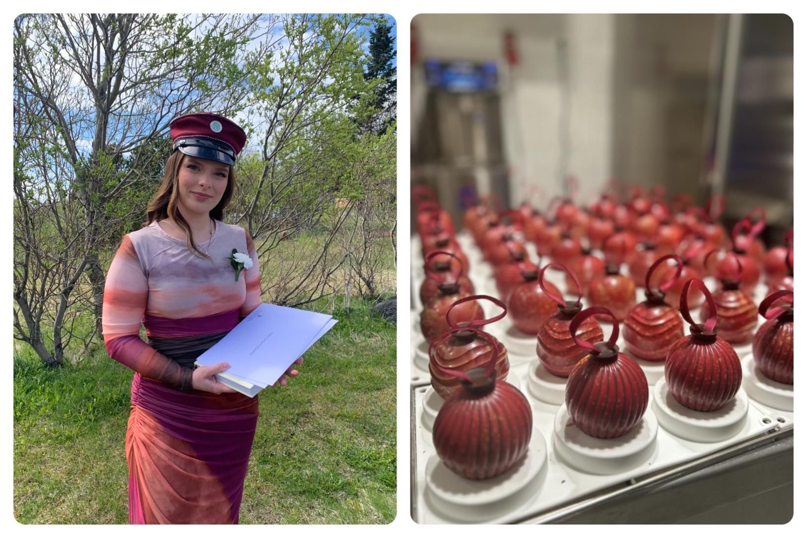 Hekla Guðrún Þrastardóttir iðnstúdent og bakarasveinn fékk Erasmus+ styrk frá …