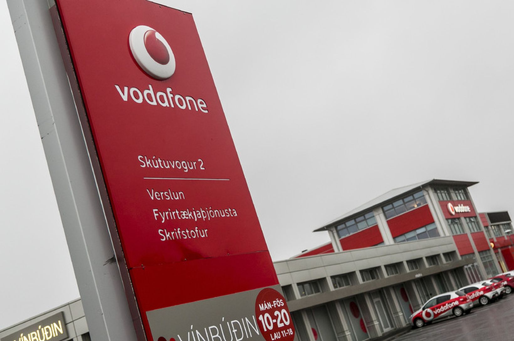 Bylmingshögg fyrir Vodafone