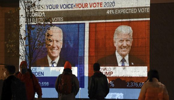 Ohio til Trumps, Arizona til Bidens