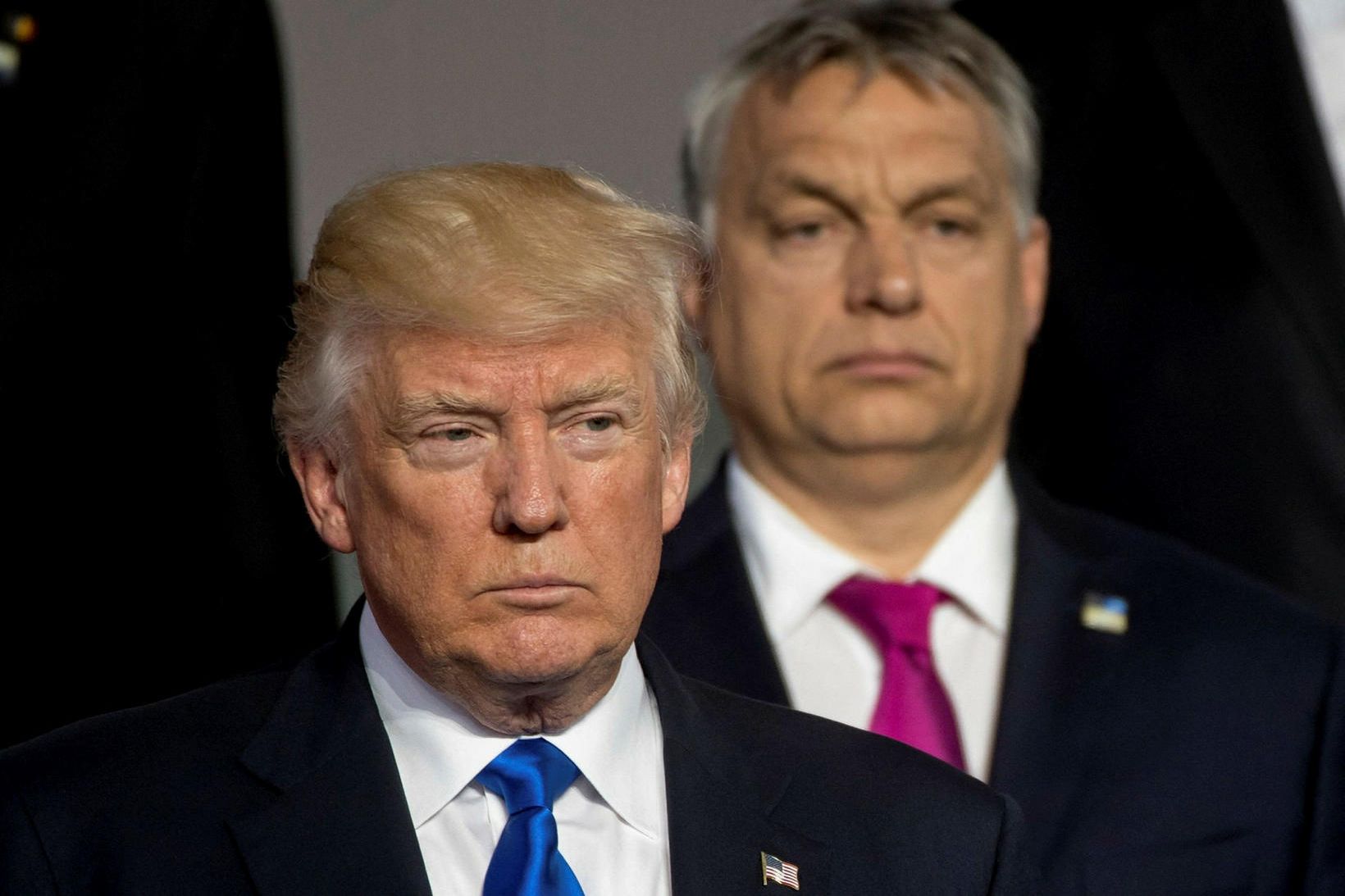 Donald Trump og Victor Orban.