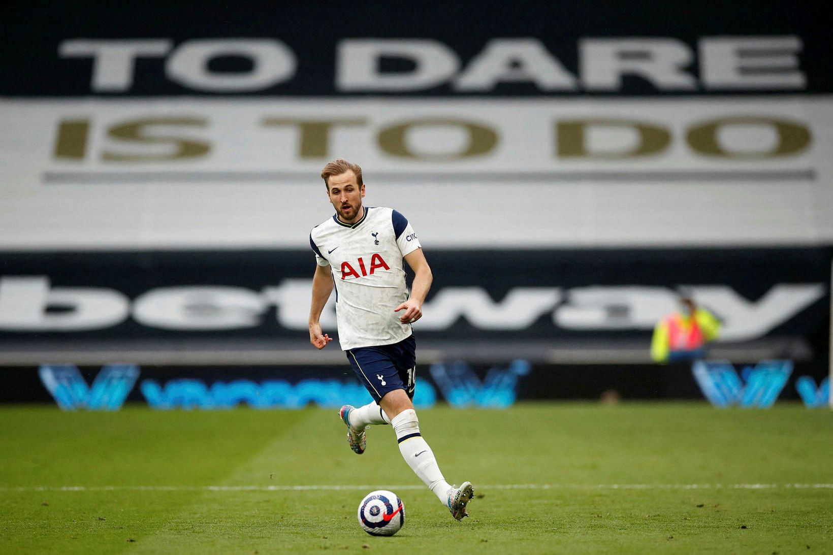 Harry Kane vill yfirgefa herbúðir Tottenham Hotspur.