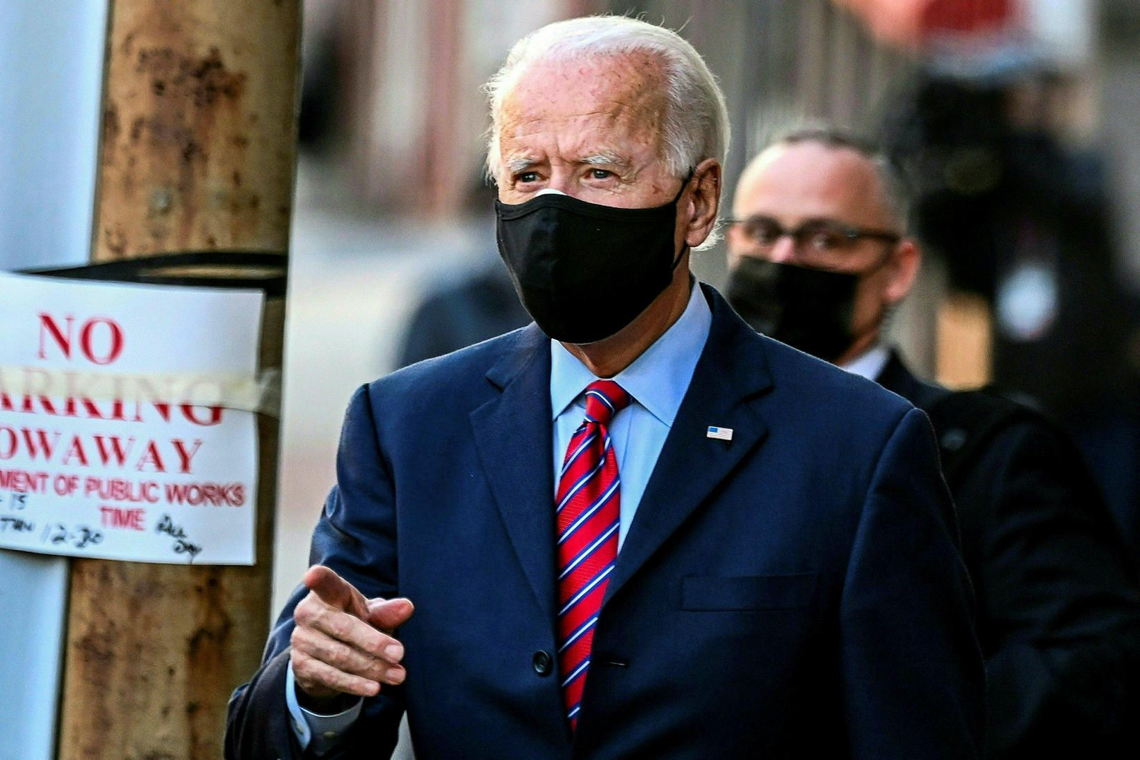 Joe Biden, kjörinn forseti Bandaríkjanna.