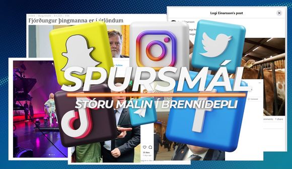 Sverrir og ríkisstjórnin klaufabárðast á Alþingi