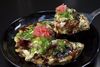 Japanskar okonomiyaki pönnukökur