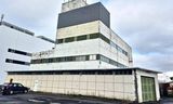 Þetta hús var hluti af Áburðarverksmiðju ríkisins í Gufunesi sem hóf framleiðslu árið 1954.