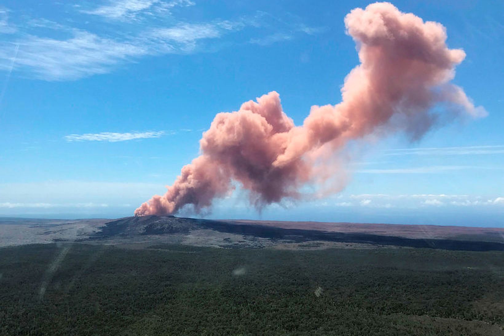 Eldfjallið Kilauea á Hawaii.