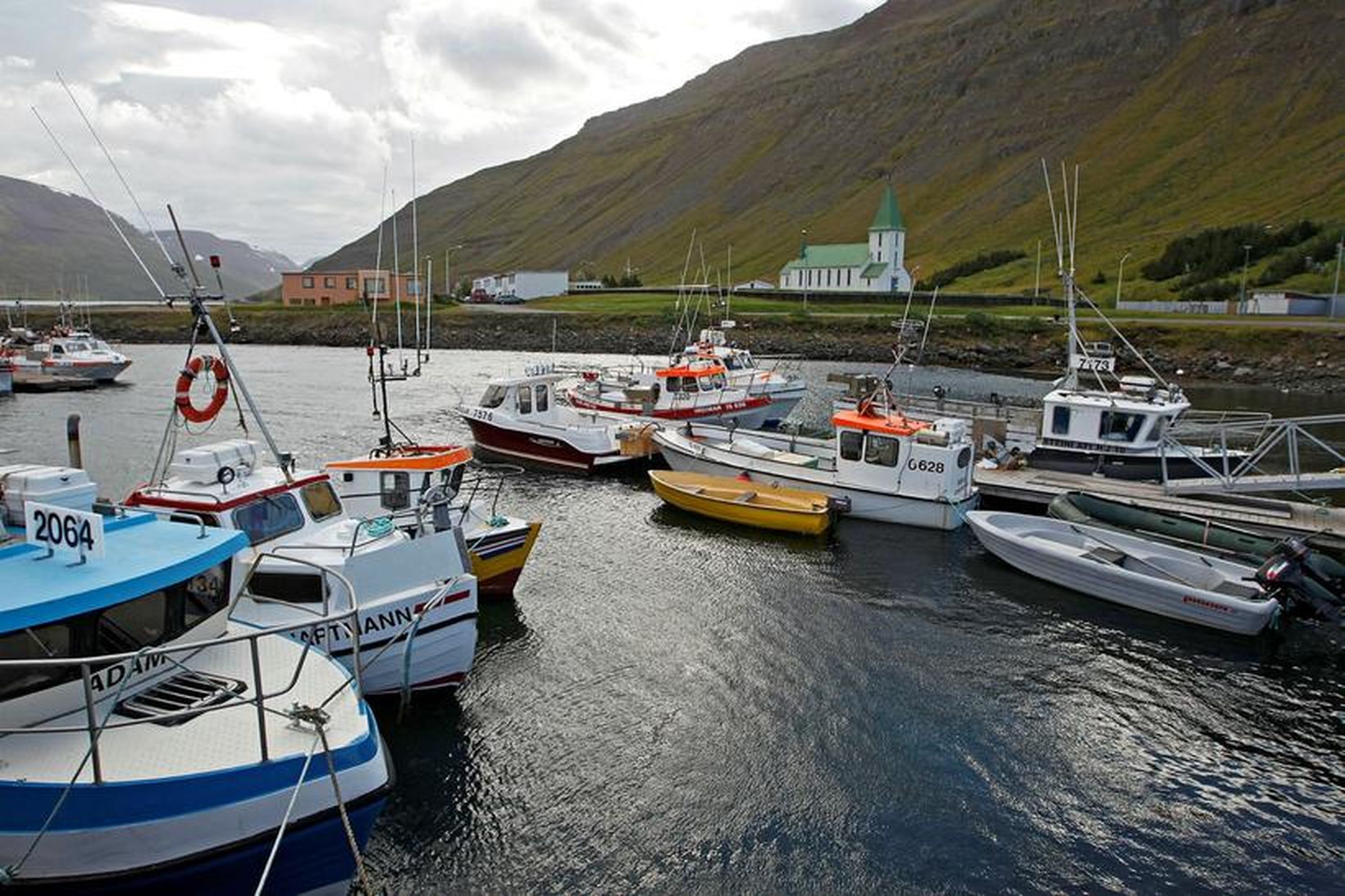Suðureyri við Súgandafjörð.