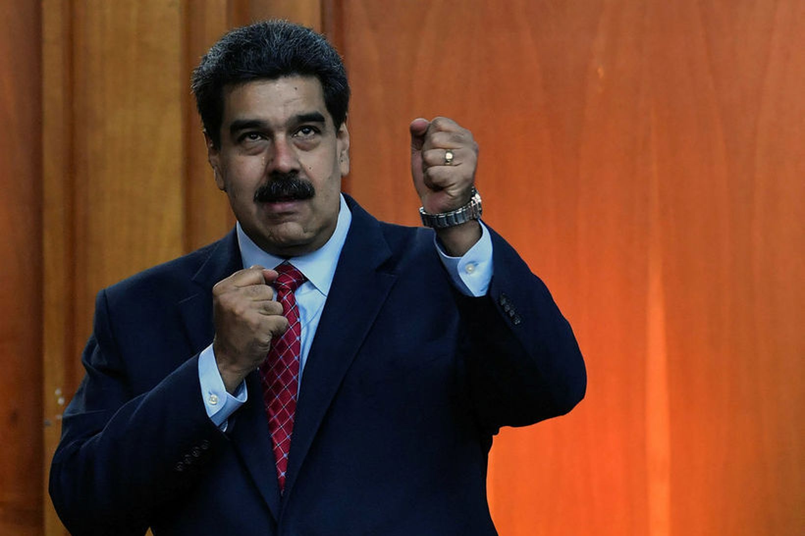 Nicolas Maduro er lítt hrifinn af afarkostum Evrópuríkjanna.