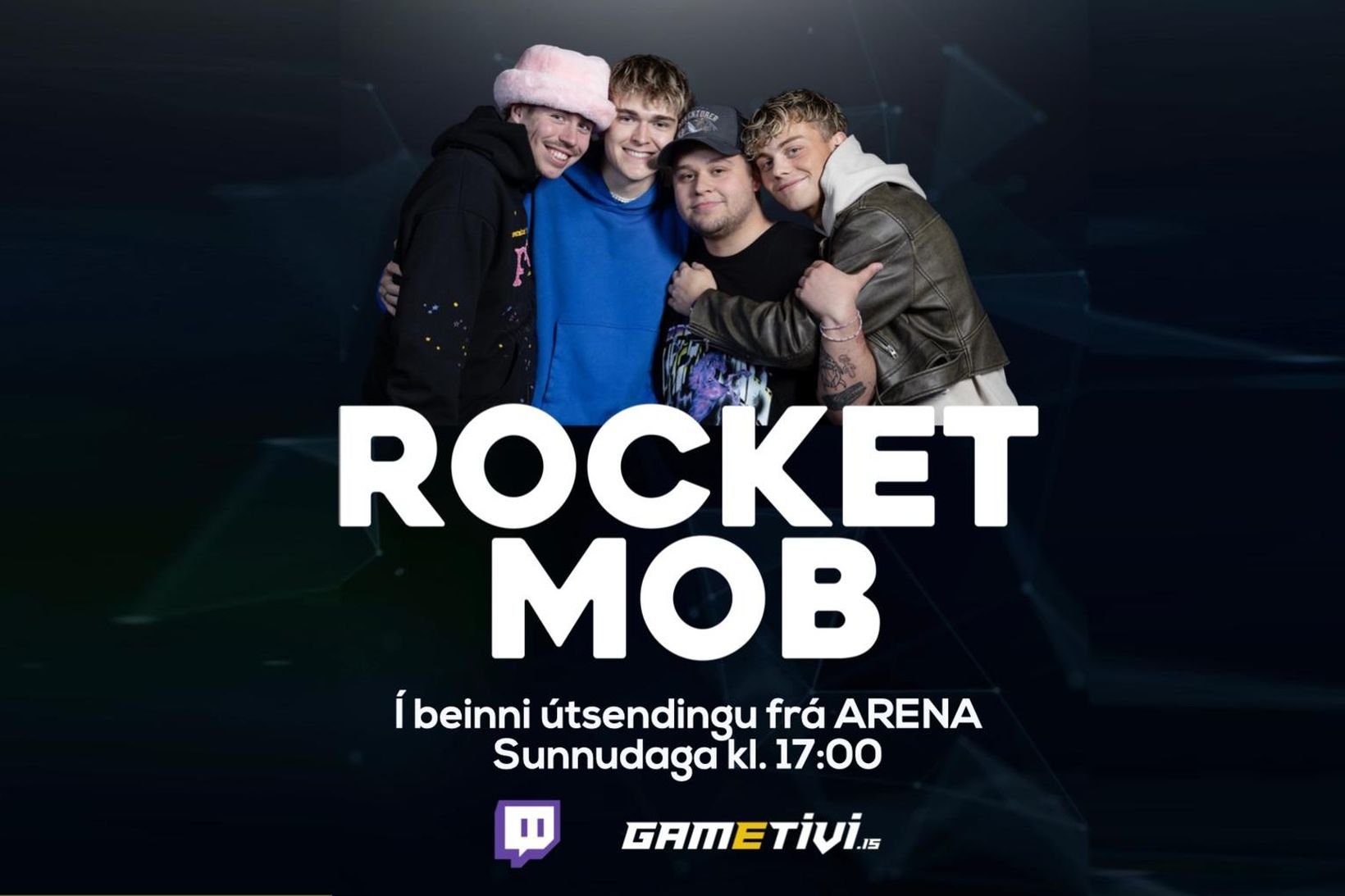 Rocket Mob er nýr þáttur á GameTíví.