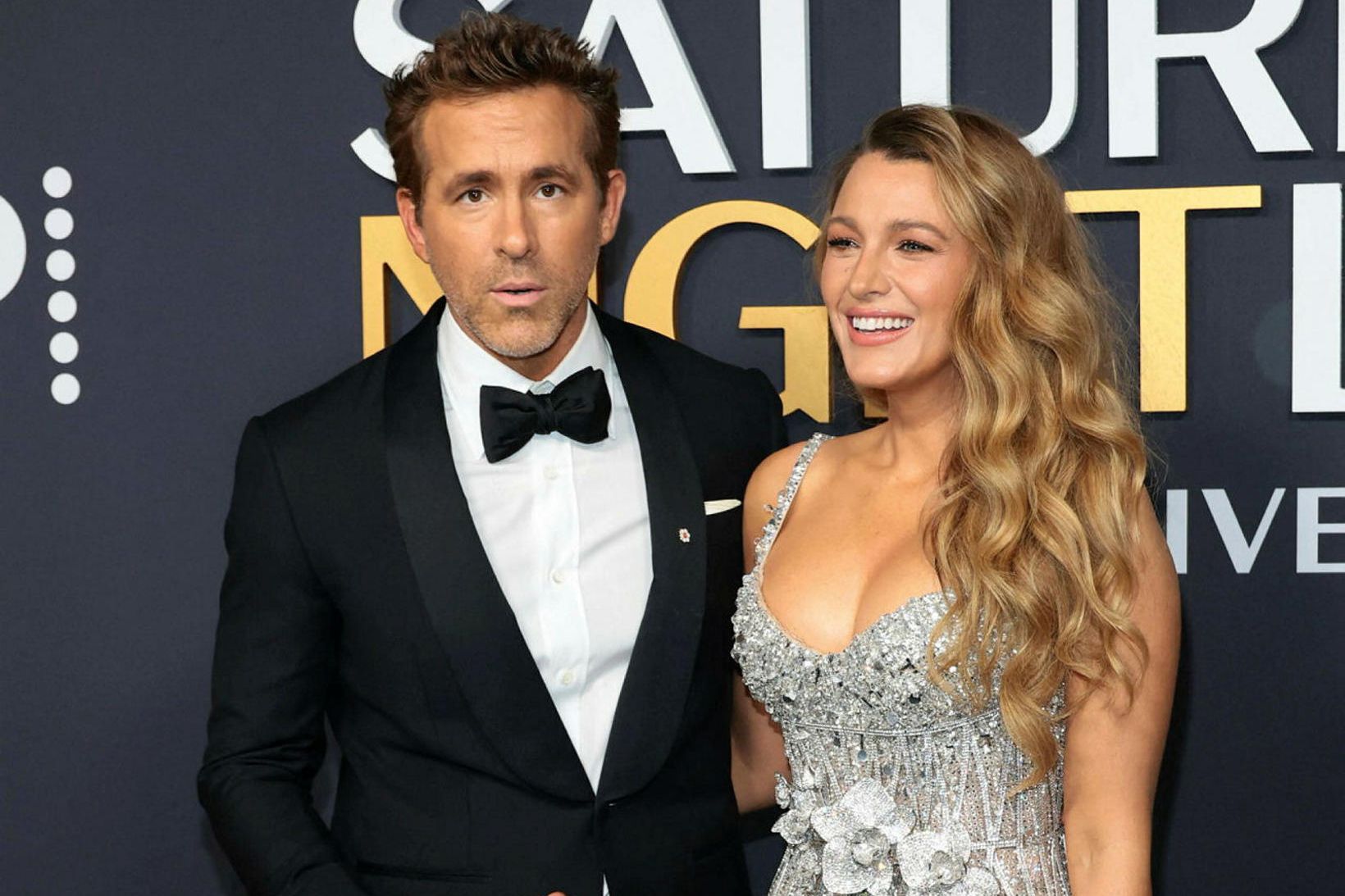 Ryan Reynolds og Blake Lively í New York í febrúar.