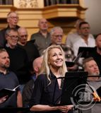 Dísella Lárusdóttir söngkona Karlakór Reykjavíkur