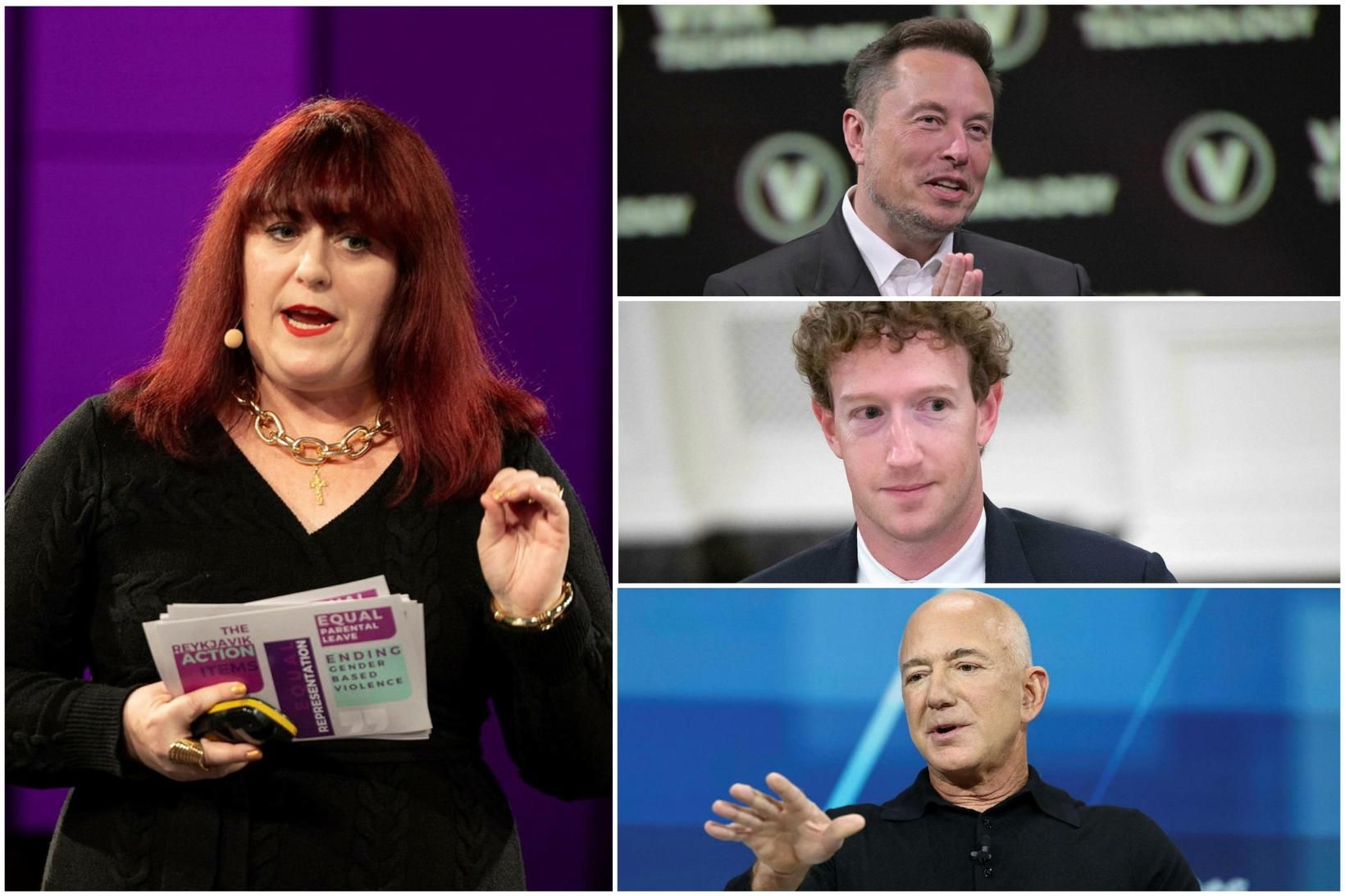 Segir auðmenn stuðla að upplýsingahernaði