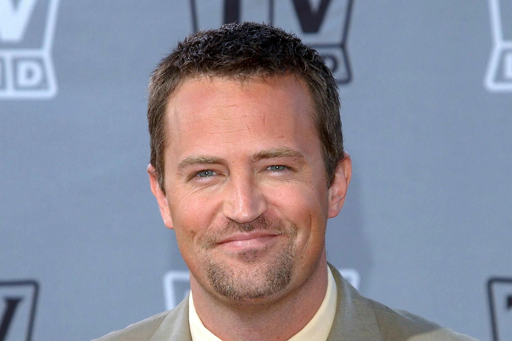 Matthew Perry lést á laugardag 54 ára að aldri.