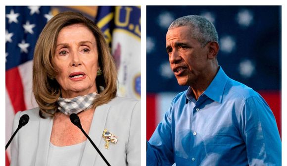 Pelosi og Obama ræddu um Biden og framboðið