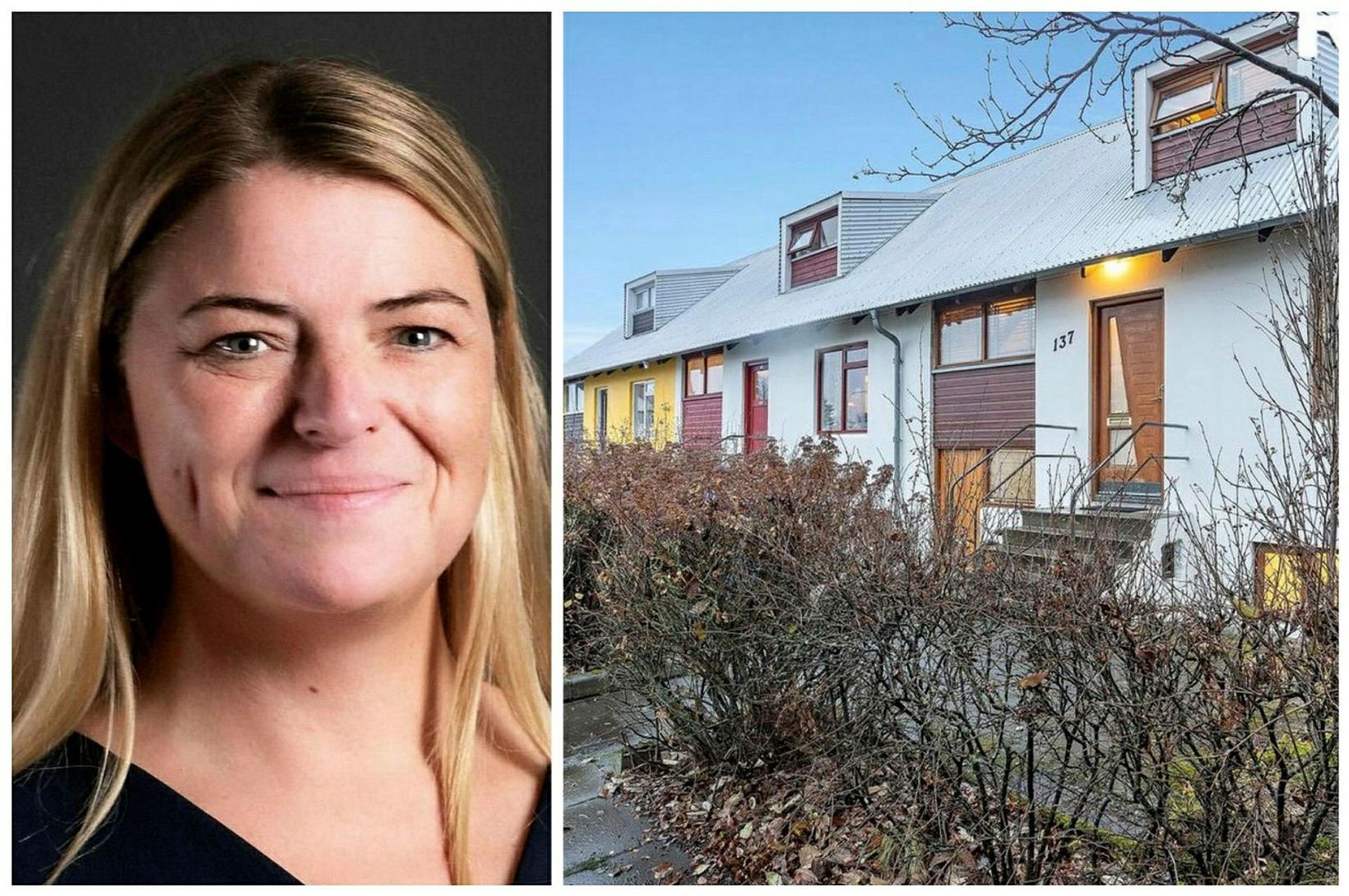 Jódís Skúladóttir seldi raðhúsið á uppsettu verði 