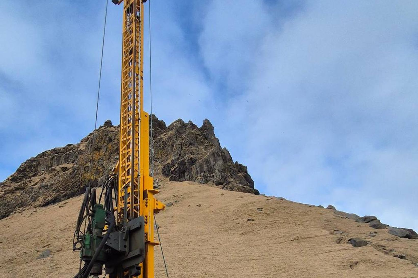 Rannsóknir á jarðlögum lofa góðu