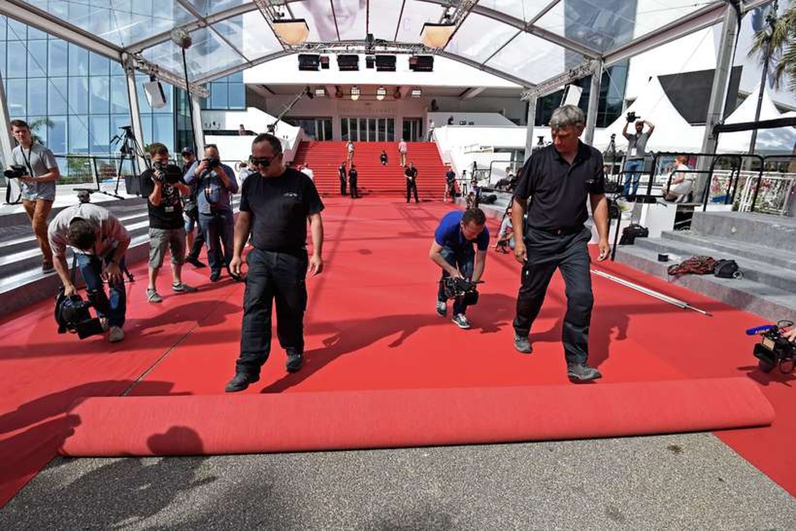 Rauði dregillinn á Cannes kvikmyndahátíðinni.