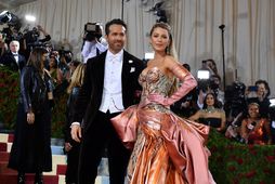 Blake Lively og Ryan Reynolds voru glæsileg á Met Gala-hátíðinni árið 2022. Þau mættu þó …