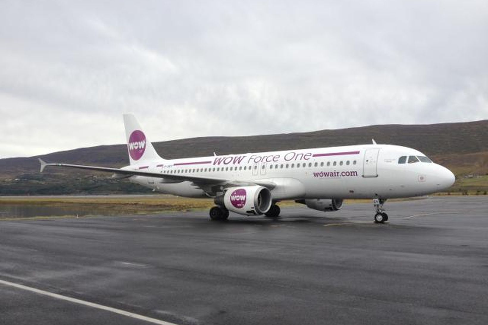 Jómfrúarferð WOW air frá Akureyri