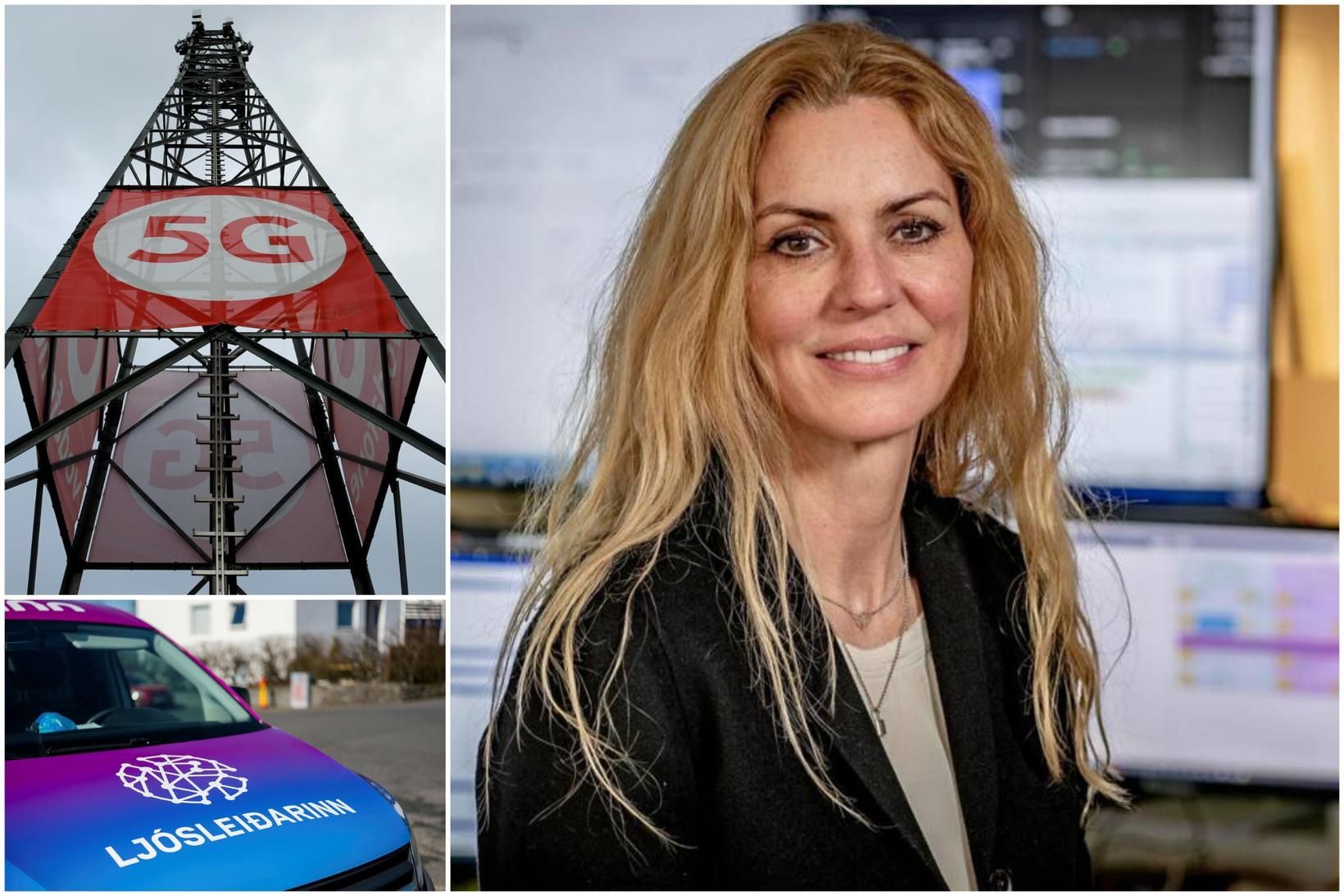Herdís Dröfn Fjeldsted, forstjóri Sýnar, móðurfélags Vodafone, segir í samtali …